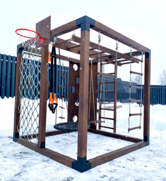 Игровой детский комплекс для улицы Куб-3 ku-irg-0003 фото
