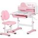 Комплект парта и стул Mealux Wave Pink BD-31 PN фото 1