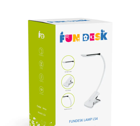 Настольная светодиодная лампа FunDesk LS4 white 1776551513 фото