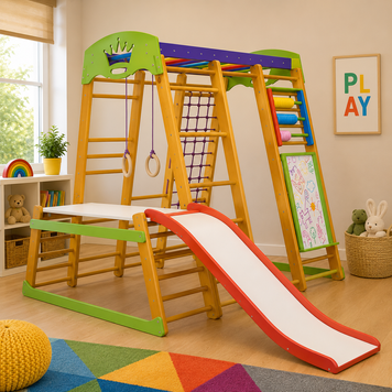 Игровой уголок из дерева для детского сада Карапуз Plus 1-3 karapuz-plus-1-3 фото