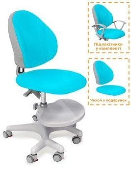 Ортопедичне дитяче крісло Evo-Kids Mio Y-407 KBL фото