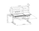 Парта-трансформер Fundesk Fiore II Grey 1227466466 фото 7