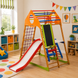 Деревянные спортивные комплексы ДСК | Спортуголок для детей KindWood Plus 3 kindwood-plus-3 фото 2