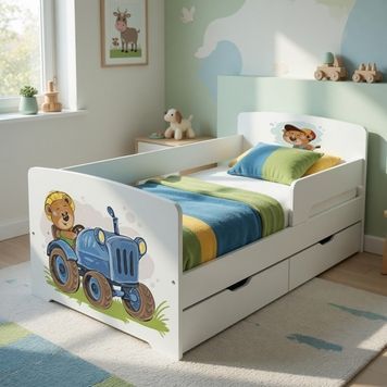 Дитяче ліжко з принтами Kinder kinder-сool-19 фото