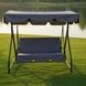 Комплект на садові гойдалки (дах+ матрац), 170*110/130*48*48, темно-синій 1873873655 фото 2