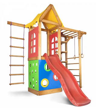 Дитячі майданчики з дерева Babyland-23 Babyland-23 + фото