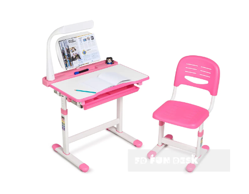 Детская парта со стульчиком FunDesk Cantare Pink 515721 фото