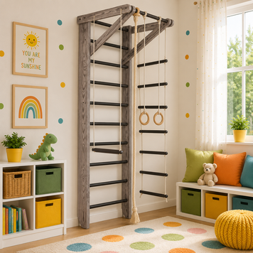 Шведська стінка для дітей та підлітків | SportBaby "Sport Loft 2-220" sport-loft-2-220x25 фото