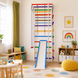 Шведская стенка трансформер детская | SportBaby&laquo;White & Color 3-220&raquo; white-color-3-220 фото 2