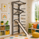 Деревянная универсальная шведская стенка | SportBaby &laquo;Kinder Loft & White 3-220&raquo; kinder-lw-3-220x25 фото 1