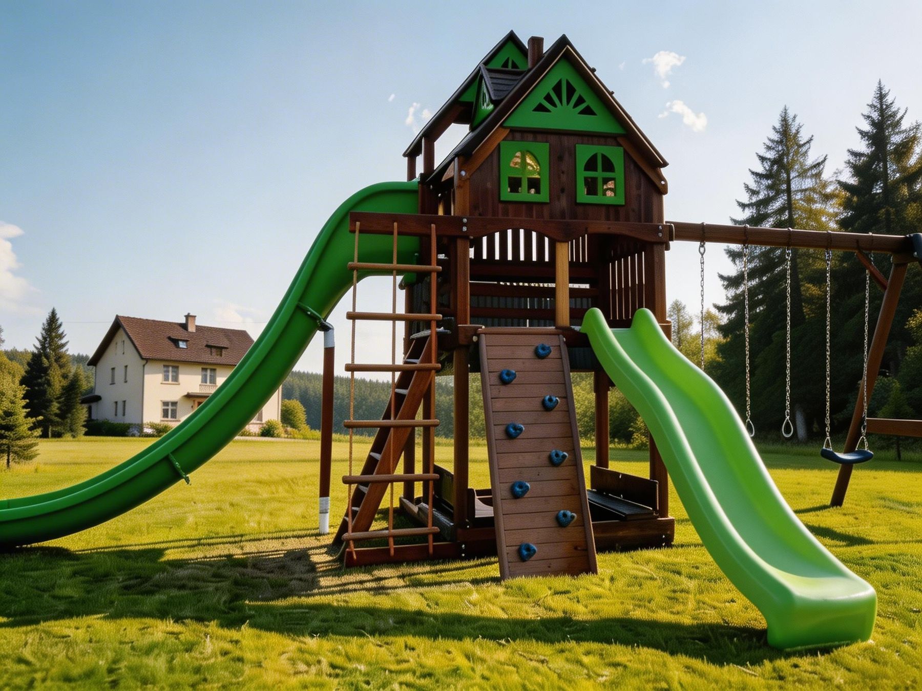 Детский игровой комплекс для улицы "Активный мир" aktyvnyi-svit фото