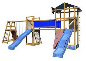 Дитячий майданчик із дерева SportBaby-12 SportBaby-12 + фото