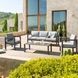 Комплект вуличних м'яких меблів у стилі LOFT з металевим каркасом (KS-1214) 2018842106 фото 1