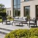 Комплект вуличних м'яких меблів у стилі LOFT з металевим каркасом (KS-1214) 2018842106 фото 6