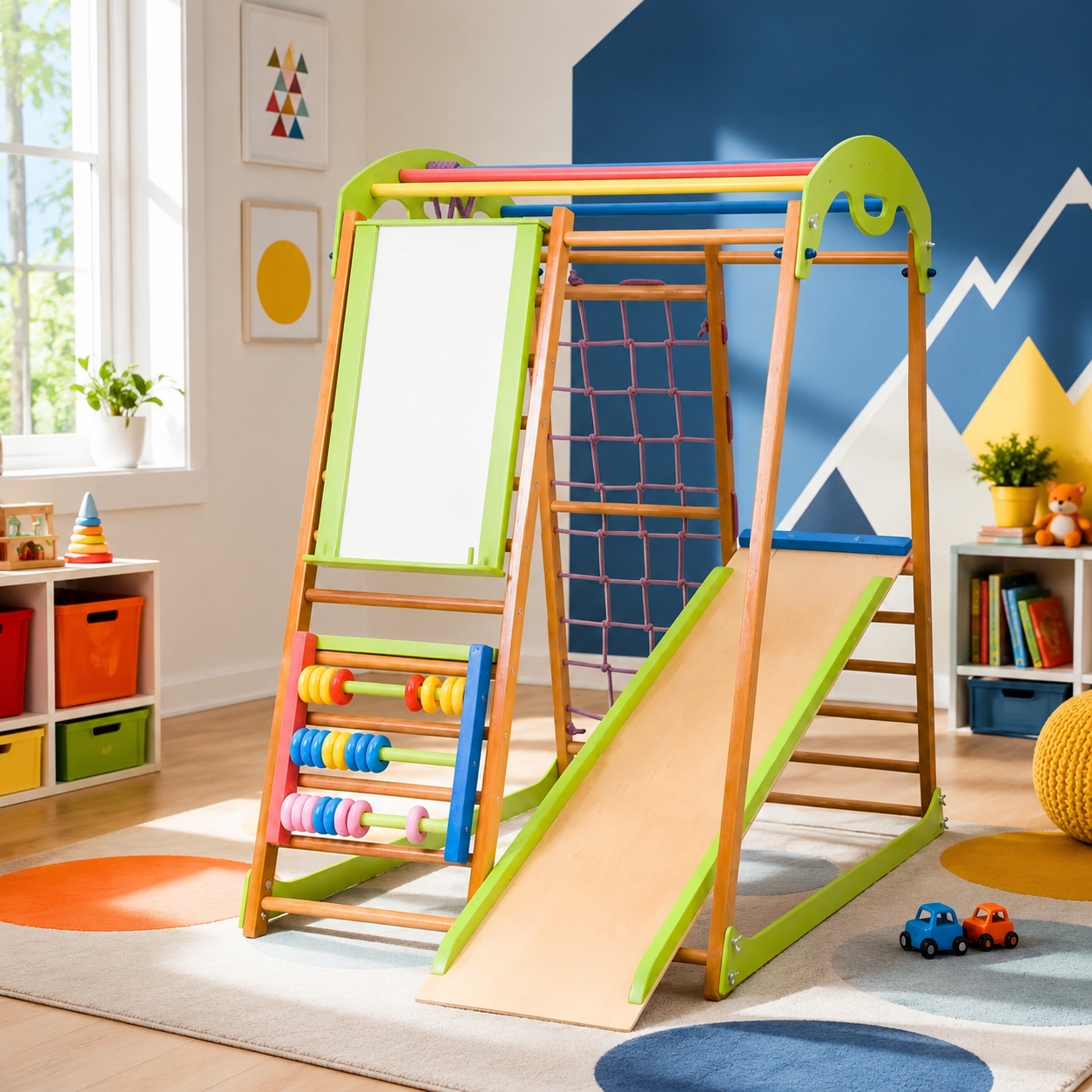 Детский спортивный комплекс из дерева BabyWood Plus babywood-plus фото