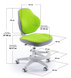 Ортопедичне крісло для школяра  ErgoKids Mio Classic Y-405 KZ фото 5