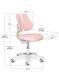 Дитячий ортопедичний стілець Evo-Kids Mio Lite рожевий Y-208 KP фото 2