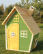 Дерев'яний будиночок EXIT Fantasia, зелений, из кипариса  50.10.00.00 фото 2